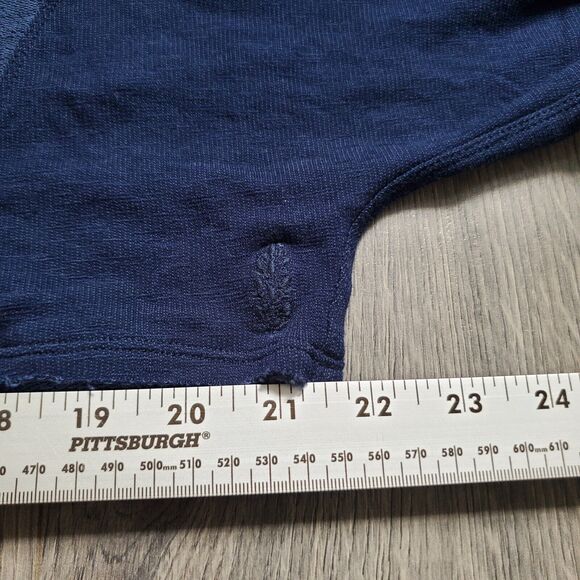 Free People Movement Set XS Blue Long Sleeve Crop Pant Surfside - Picture 6 of 11